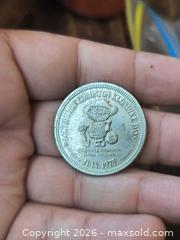 MaxSold Auction: 1975 Edmonton Klondike Days Railroad Commemorative Token - South Frontenac (Ontario, Canada) SELLER MANAGED Downsizing Online Auction - Battersea Road
