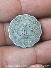 MaxSold Auction: India 10 Paise Coin 1972 Scalloped Aluminum - South Frontenac (Ontario, Canada) SELLER MANAGED Downsizing Online Auction - Battersea Road