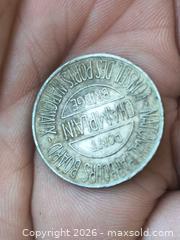 MaxSold Auction: National Harbours Board Champlain Bridge Souvenir Token, 25–30 mm - South Frontenac (Ontario, Canada) SELLER MANAGED Downsizing Online Auction - Battersea Road