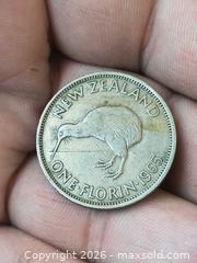 MaxSold Auction: New Zealand 20 Cent Kiwi Coin 1965  - South Frontenac (Ontario, Canada) SELLER MANAGED Downsizing Online Auction - Battersea Road