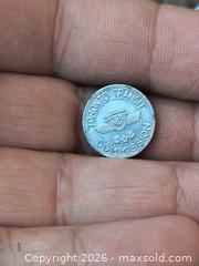 MaxSold Auction: Toronto Transit Commission (TTC) 1950s Aluminum Transit Token - South Frontenac (Ontario, Canada) SELLER MANAGED Downsizing Online Auction - Battersea Road