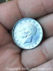 MaxSold Auction: Turkey 1 Lira Coin 1978 Cupro-Nickel - South Frontenac (Ontario, Canada) SELLER MANAGED Downsizing Online Auction - Battersea Road