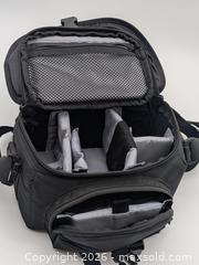 MaxSold Auction: Canon Camera and Camera Accessory Gadget Bag with Shoulder Strap - Cobourg (Ontario, Canada) SELLER MANAGED Downsizing Online Auction - Division Street