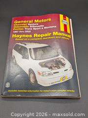 MaxSold Auction: Haynes General Motors Repair Manual for 1997-2005 Minivans - Cobourg (Ontario, Canada) SELLER MANAGED Downsizing Online Auction - Division Street