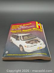 MaxSold Auction: Haynes General Motors Repair Manual for 1997-2005 Minivans - Cobourg (Ontario, Canada) SELLER MANAGED Downsizing Online Auction - Division Street
