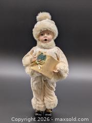 MaxSold Auction: Vintage Christmas Forever Porcelain Collector Caroler Doll with Winter Fur Outfit - Cobourg (Ontario, Canada) SELLER MANAGED Downsizing Online Auction - Division Street