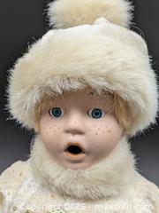 MaxSold Auction: Vintage Christmas Forever Porcelain Collector Caroler Doll with Winter Fur Outfit - Cobourg (Ontario, Canada) SELLER MANAGED Downsizing Online Auction - Division Street