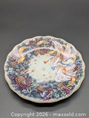 MaxSold Auction: Vintage Lena Liu "Rejoice" Limited Edition First Issue Holiday Angels Decorative Porcelain Collector Plate - Cobourg (Ontario, Canada) SELLER MANAGED Downsizing Online Auction - Division Street