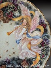 MaxSold Auction: Vintage Lena Liu "Rejoice" Limited Edition First Issue Holiday Angels Decorative Porcelain Collector Plate - Cobourg (Ontario, Canada) SELLER MANAGED Downsizing Online Auction - Division Street
