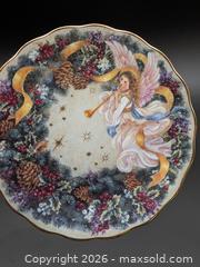 MaxSold Auction: Vintage Lena Liu "Rejoice" Limited Edition First Issue Holiday Angels Decorative Porcelain Collector Plate - Cobourg (Ontario, Canada) SELLER MANAGED Downsizing Online Auction - Division Street