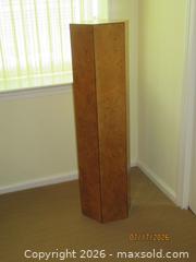 MaxSold Auction: Italian Burl Veneer Decorative Pedestal Column - Warminster Township (Pennsylvania, USA) PARTNER MANAGED Moving Online Auction - Centennial Station Drive (CONDO)
