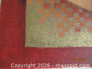 MaxSold Auction: Serigraph "L'Eternelle Histoire" - Warminster Township (Pennsylvania, USA) PARTNER MANAGED Moving Online Auction - Centennial Station Drive (CONDO)