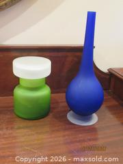 MaxSold Auction: Vintage Carlo Moretti Satinato Vase and Jar - Warminster Township (Pennsylvania, USA) PARTNER MANAGED Moving Online Auction - Centennial Station Drive (CONDO)