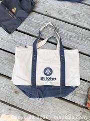 MaxSold Auction: Mixed Assorted Canvas & Nylon Tote, Duffel, Backpack Lot A - Duxbury (Massachusetts, USA) PARTNER MANAGED Downsizing Online Auction - King Caesar Road