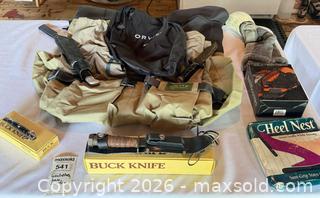 MaxSold Auction: Orvis Chest Waders ML with NanoSpikes & Accessories A - Duxbury (Massachusetts, USA) PARTNER MANAGED Downsizing Online Auction - King Caesar Road