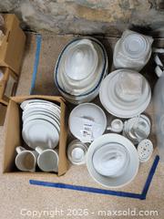 MaxSold Auction: Stone China Ironstone Dinnerware Set B - Duxbury (Massachusetts, USA) PARTNER MANAGED Downsizing Online Auction - King Caesar Road
