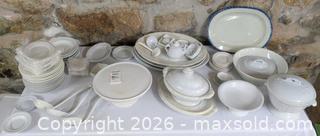 MaxSold Auction: Stone China Ironstone Dinnerware Set B - Duxbury (Massachusetts, USA) PARTNER MANAGED Downsizing Online Auction - King Caesar Road