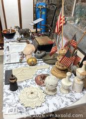 MaxSold Auction: Vintage Mixed Folk Art, More B - Duxbury (Massachusetts, USA) PARTNER MANAGED Downsizing Online Auction - King Caesar Road