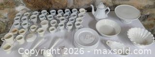 MaxSold Auction: Vintage Wedgwood & Elsmore & Forster White Ironstone/Porcelain Lot B - Duxbury (Massachusetts, USA) PARTNER MANAGED Downsizing Online Auction - King Caesar Road