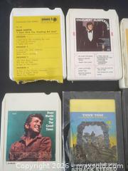 MaxSold Auction: Lot of 11 8-Track Cartridges — Various Artists - San Mateo (California, USA) SELLER MANAGED Moving Online Auction - Seville Way