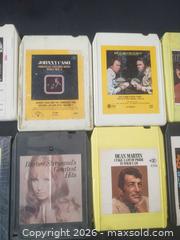 MaxSold Auction: Lot of 11 8-Track Cartridges — Various Artists - San Mateo (California, USA) SELLER MANAGED Moving Online Auction - Seville Way