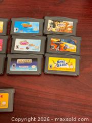 MaxSold Auction: 13 Game Boy Advance (GBA) Cartridges, Mixed Titles - Buena Park (California, USA) SELLER MANAGED Moving Online Auction - Melrose Street