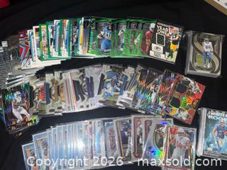 MaxSold Auction: 2024-2025 Football Trading Card Lot, 700+ Assorted Cards 40 Top Loaded 150-200 sleeved  - Buena Park (California, USA) SELLER MANAGED Moving Online Auction - Melrose Street