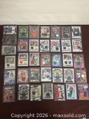 MaxSold Auction: 36 Donruss Optic Football Jersey & Multi-Color Patch Cards - Buena Park (California, USA) SELLER MANAGED Moving Online Auction - Melrose Street