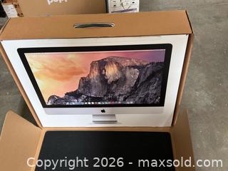 MaxSold Auction: Apple iMac 27-inch Retina 5K (3.5GHz i5, 8GB, R9 M290X) Needs Hard Drive - Buena Park (California, USA) SELLER MANAGED Moving Online Auction - Melrose Street