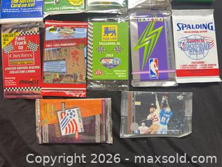 MaxSold Auction: Assorted Vintage Sports Card Packs, 1980s–1990s, 22 Packs (NEW Sealed) - Buena Park (California, USA) SELLER MANAGED Moving Online Auction - Melrose Street