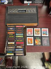 MaxSold Auction: Atari 2600 Console with 34 Cartridges - Buena Park (California, USA) SELLER MANAGED Moving Online Auction - Melrose Street