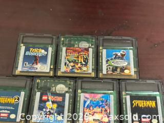 MaxSold Auction: Lot of 11 Game Boy Color Cartridges (Various Titles) - Buena Park (California, USA) SELLER MANAGED Moving Online Auction - Melrose Street