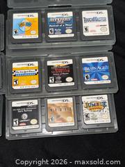 MaxSold Auction: Lot of 18 Nintendo DS Puzzle & Mystery Games (NTSC-USA) - Buena Park (California, USA) SELLER MANAGED Moving Online Auction - Melrose Street