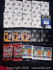MaxSold Auction: Lot of 20 Basketball Trading Card Packs - Panini Chronicles Wild Card  - Buena Park (California, USA) SELLER MANAGED Moving Online Auction - Melrose Street