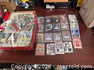 MaxSold Auction: Lot of 700+ Mixed Sports Trading Cards — Autographs & Patches - Buena Park (California, USA) SELLER MANAGED Moving Online Auction - Melrose Street