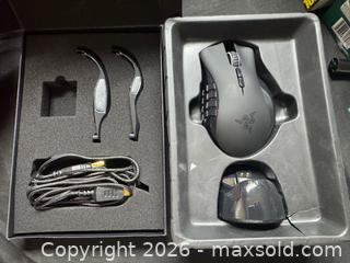 MaxSold Auction: Razer Naga Epic Gaming Mouse — Wireless/Wired, Black - Buena Park (California, USA) SELLER MANAGED Moving Online Auction - Melrose Street