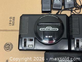 MaxSold Auction: Sega Genesis Consoles (Lot of 3) — Model 1 & Model 2 - Buena Park (California, USA) SELLER MANAGED Moving Online Auction - Melrose Street