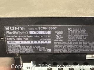 MaxSold Auction: Sony PlayStation 2 Fat (NTSC) Console - Buena Park (California, USA) SELLER MANAGED Moving Online Auction - Melrose Street
