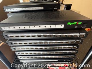 MaxSold Auction: WyreStorm HDMI Distribution Amplifier 12-Output - Lot of 26 - Buena Park (California, USA) SELLER MANAGED Moving Online Auction - Melrose Street