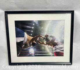 MaxSold Auction: Framed Boxers - Los Angeles (California, USA) SUPER SHORT NOTICE SELLER MANAGED Charity/Fundraising Online Auction - Vanowen Street