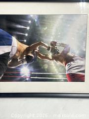 MaxSold Auction: Framed Boxers - Los Angeles (California, USA) SUPER SHORT NOTICE SELLER MANAGED Charity/Fundraising Online Auction - Vanowen Street