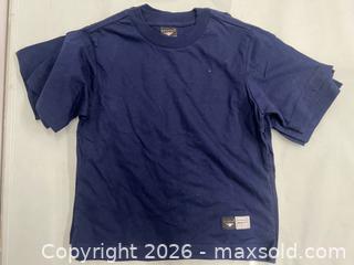 MaxSold Auction: Lot of 2 Styles of Navy Blue Children’s Shirts- Sizes in Description-7 Items  - Los Angeles (California, USA) SUPER SHORT NOTICE SELLER MANAGED Charity/Fundraising Online Auction - Vanowen Street