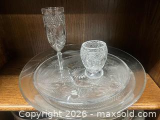 MaxSold Auction: Lot of Vintage Assorted Pieces of Crystal-Everything Included-Pieces in Description   - Los Angeles (California, USA) SUPER SHORT NOTICE SELLER MANAGED Charity/Fundraising Online Auction - Vanowen Street
