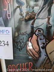 MaxSold Auction: Archer: Dreamland Framed Signed Poster / Print - San Jose (California, USA) PARTNER MANAGED Estate Sale Online Auction - Tuscarora Drive