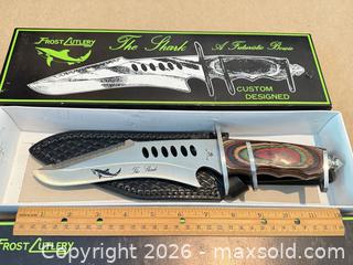 MaxSold Auction: Frost Cutlery Bowie/Dagger Fantasy Knife Lot of 4 - San Jose (California, USA) PARTNER MANAGED Estate Sale Online Auction - Tuscarora Drive