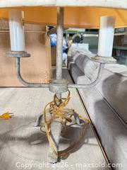MaxSold Auction:  2-light Stiffel bouillotte lamps - Cocoa (Florida, USA) SELLER MANAGED Estate Sale Online Auction - Broadcast Court