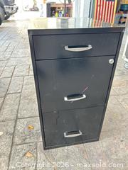 MaxSold Auction: 3 drawer file cabinet - Cocoa (Florida, USA) SELLER MANAGED Estate Sale Online Auction - Broadcast Court