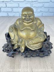 MaxSold Auction: Brass Buddha statue - Cocoa (Florida, USA) SELLER MANAGED Estate Sale Online Auction - Broadcast Court