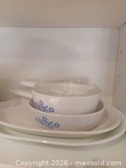 MaxSold Auction: CorningWare Blue Cornflower & Floral Basket Bakeware Lot B - Oakville (Ontario, Canada) Moving Online Auction - Ribble Crescent