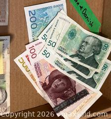 MaxSold Auction: European and Scandinavian Currency Including Bills and Coins - Kingston (Ontario, Canada) PARTNER MANAGED Downsizing Online Auction - Nottingham Place